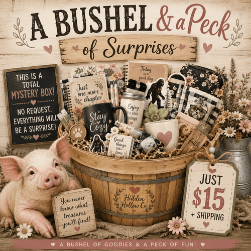 A Bushel and a Peck Mystery Box - The Hidden Hollow Co.