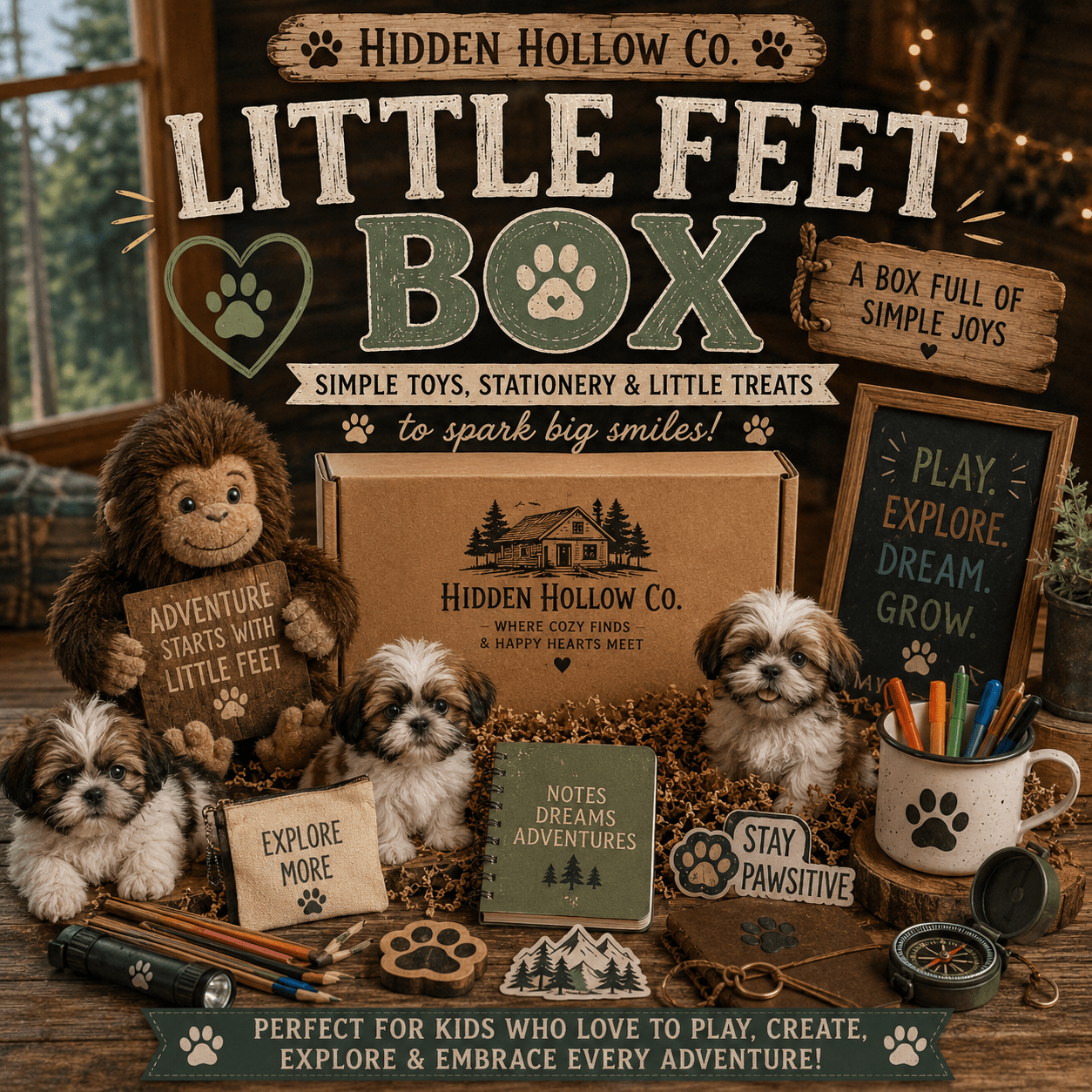 Back to School for The Little Feet Bundle - The Hidden Hollow Co.