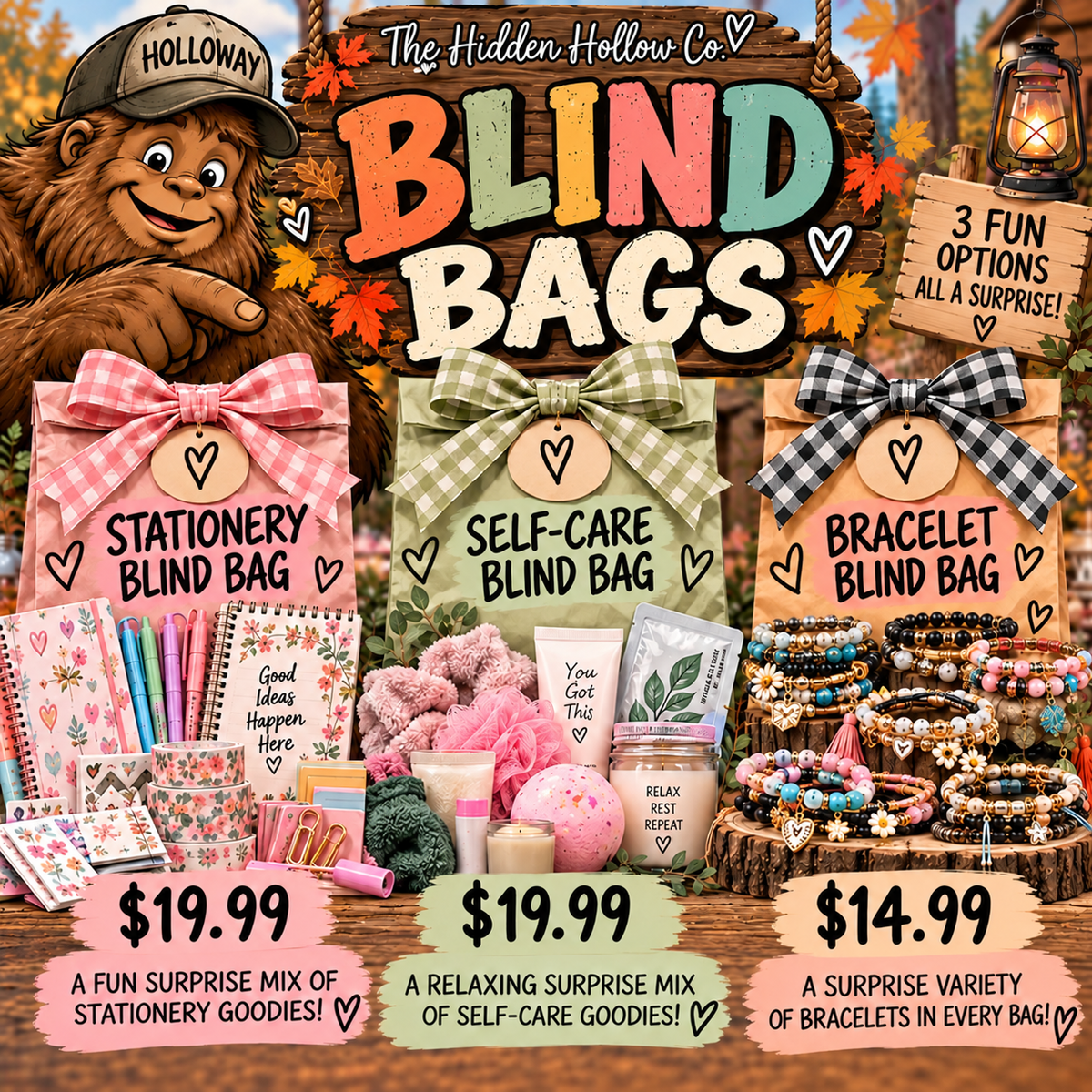 Blind Bag - The Hidden Hollow Co.