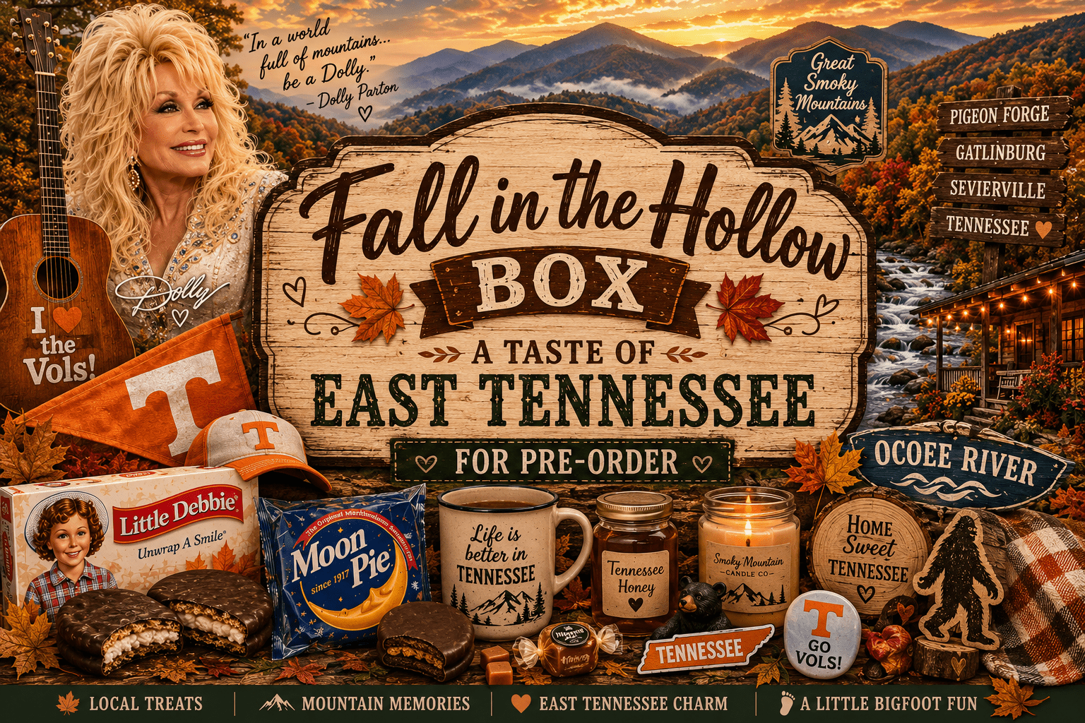 Fall in the Hollow Box — A Taste of East Tennessee - The Hidden Hollow Co.