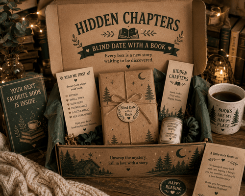 Hidden Chapters:Blind Date with a Book. - The Hidden Hollow Co.