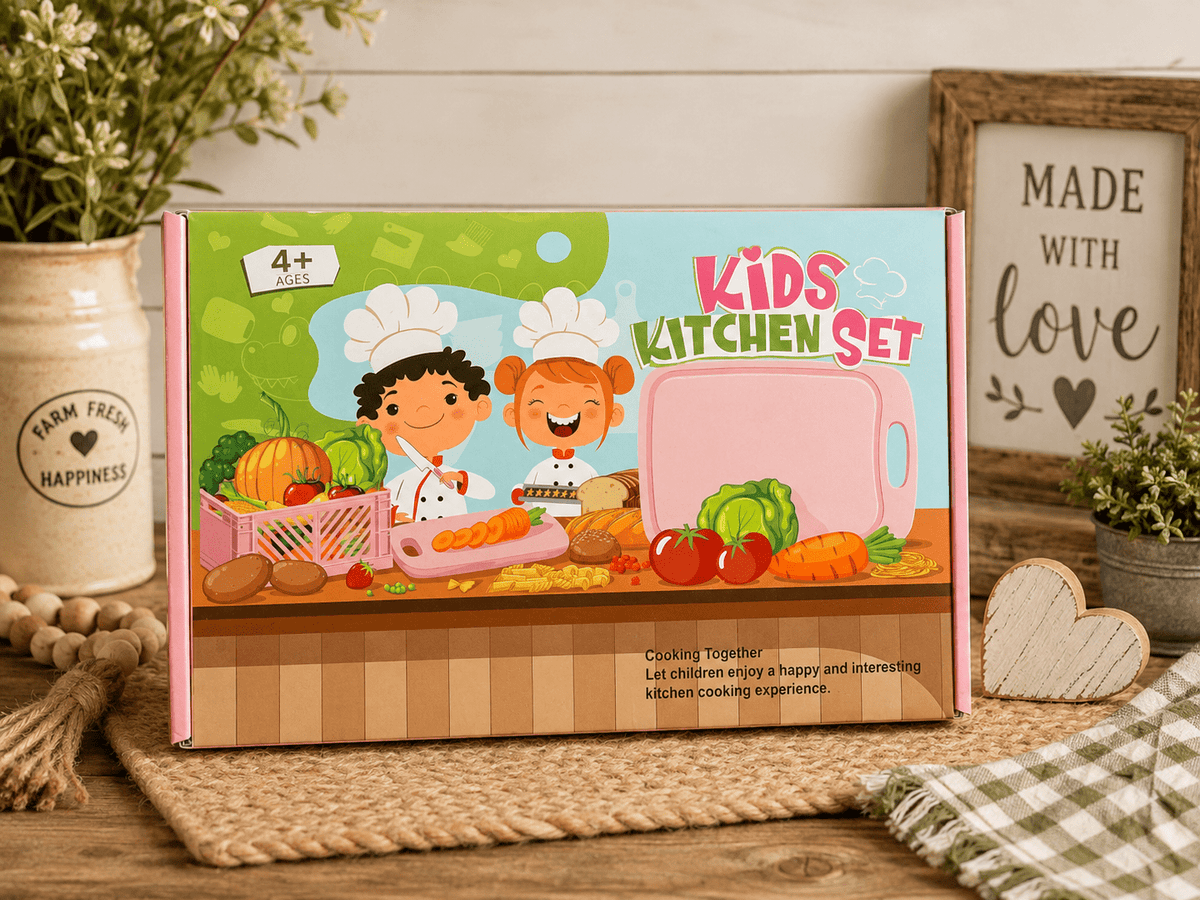 Little Feet Kitchen Box for Kids. - The Hidden Hollow Co.