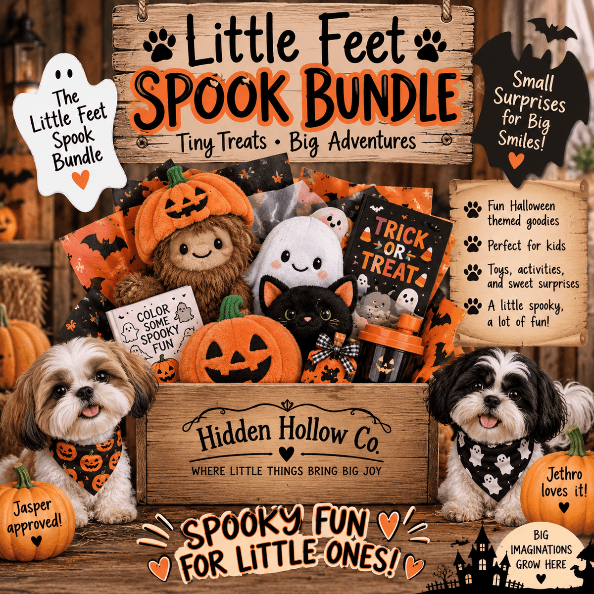 🎃 Little Feet Spook Bundle 👻 - The Hidden Hollow Co.