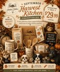 September Harvest Kitchen A Hidden Hollow Subscription Box | Introductory Price $29.99 - The Hidden Hollow Co.