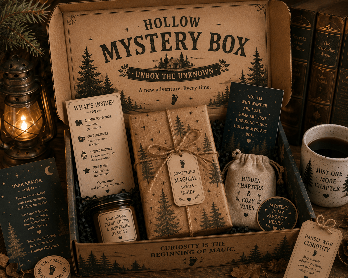 The Hollow Mystery Box - The Hidden Hollow Co.