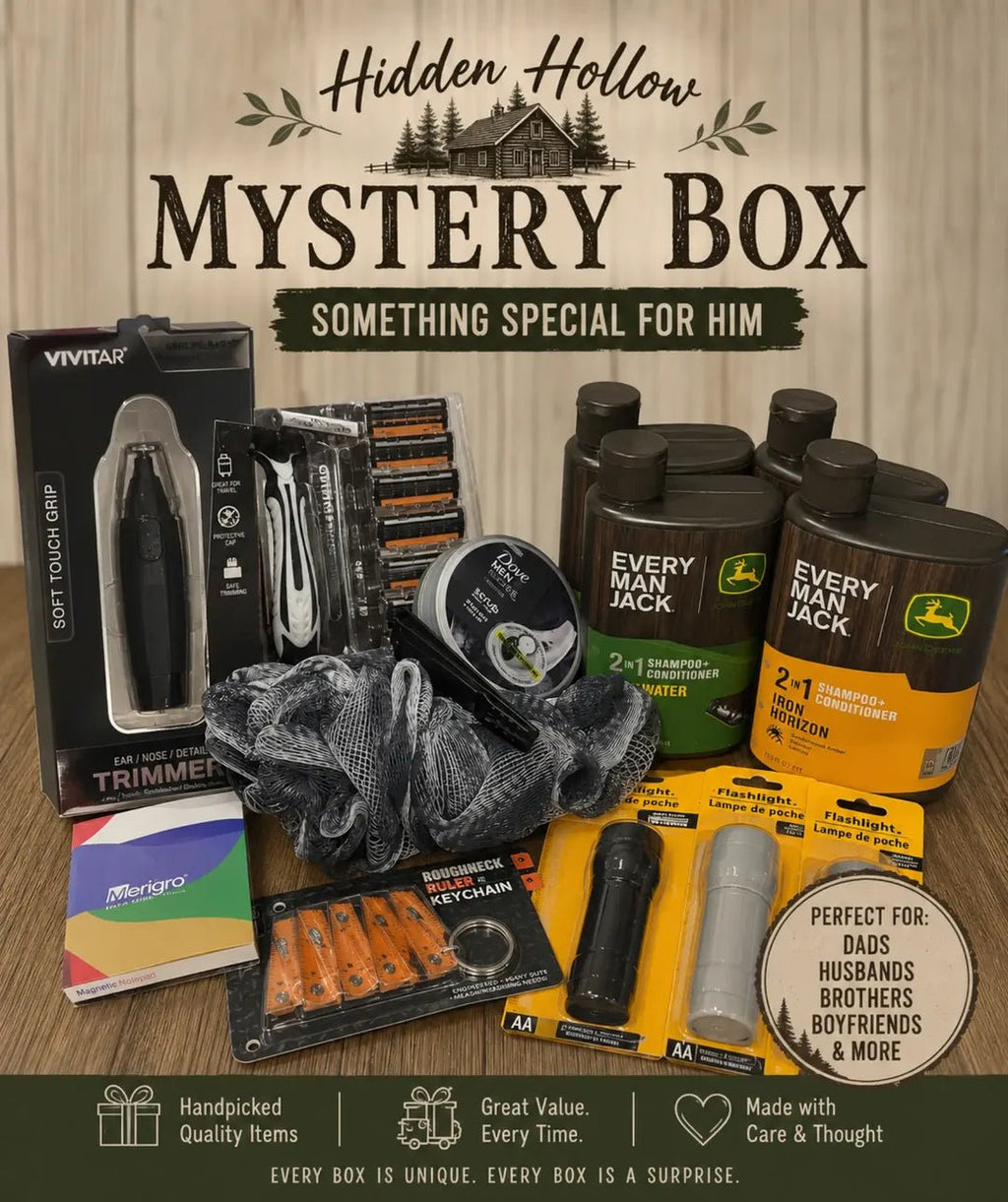 The Hollow Mystery Box - The Hidden Hollow Co.