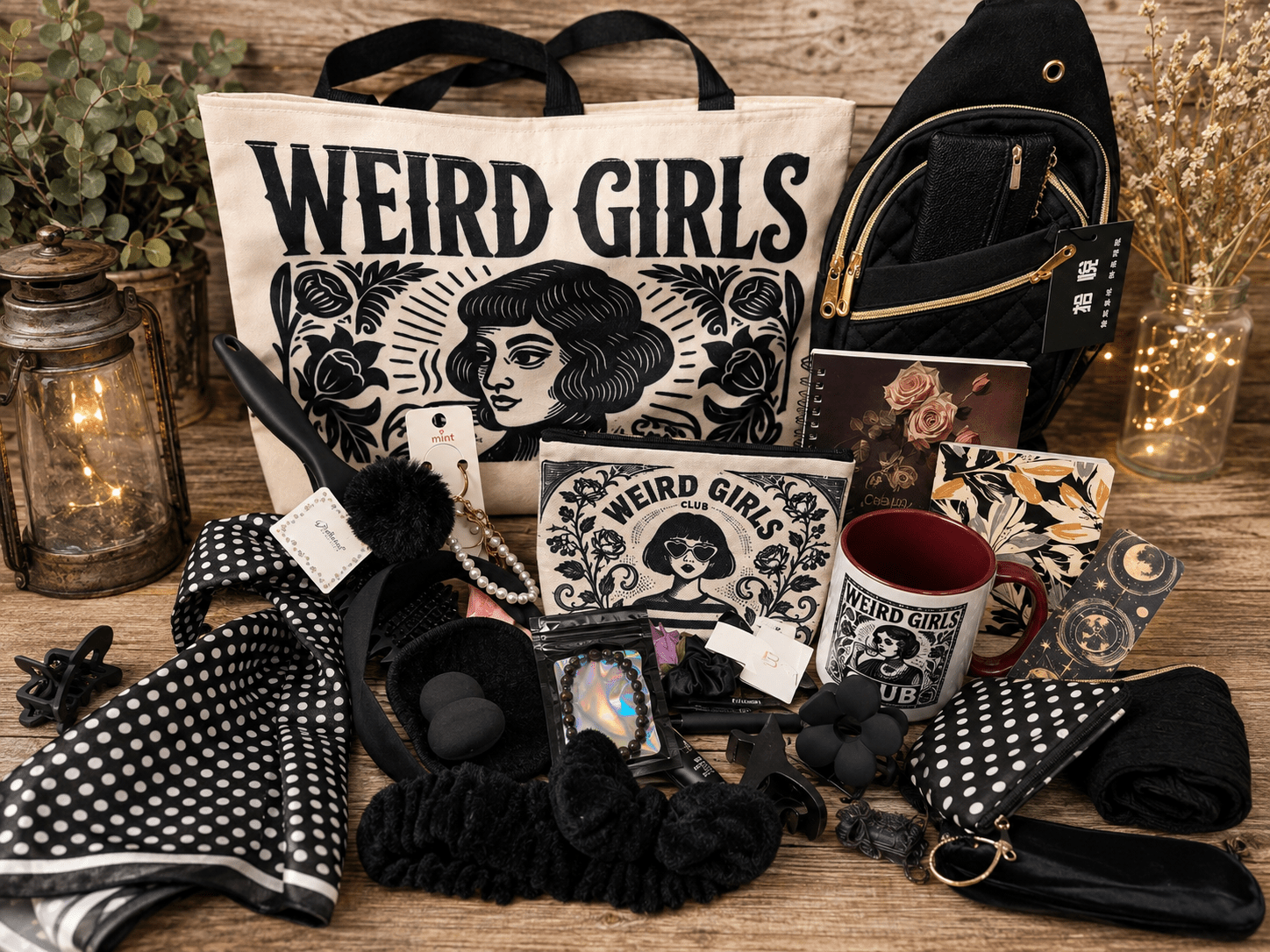 🌙 WEIRD GIRLS BUNDLE — PART ONE of The Midnight in the Hollow Series 🖤 PREORDER SPECIAL — $49.99! Regular Price: $54.99 Preorder pricing ends August 25! 📦 Shipping begins the first week of September. - The Hidden Hollow Co.